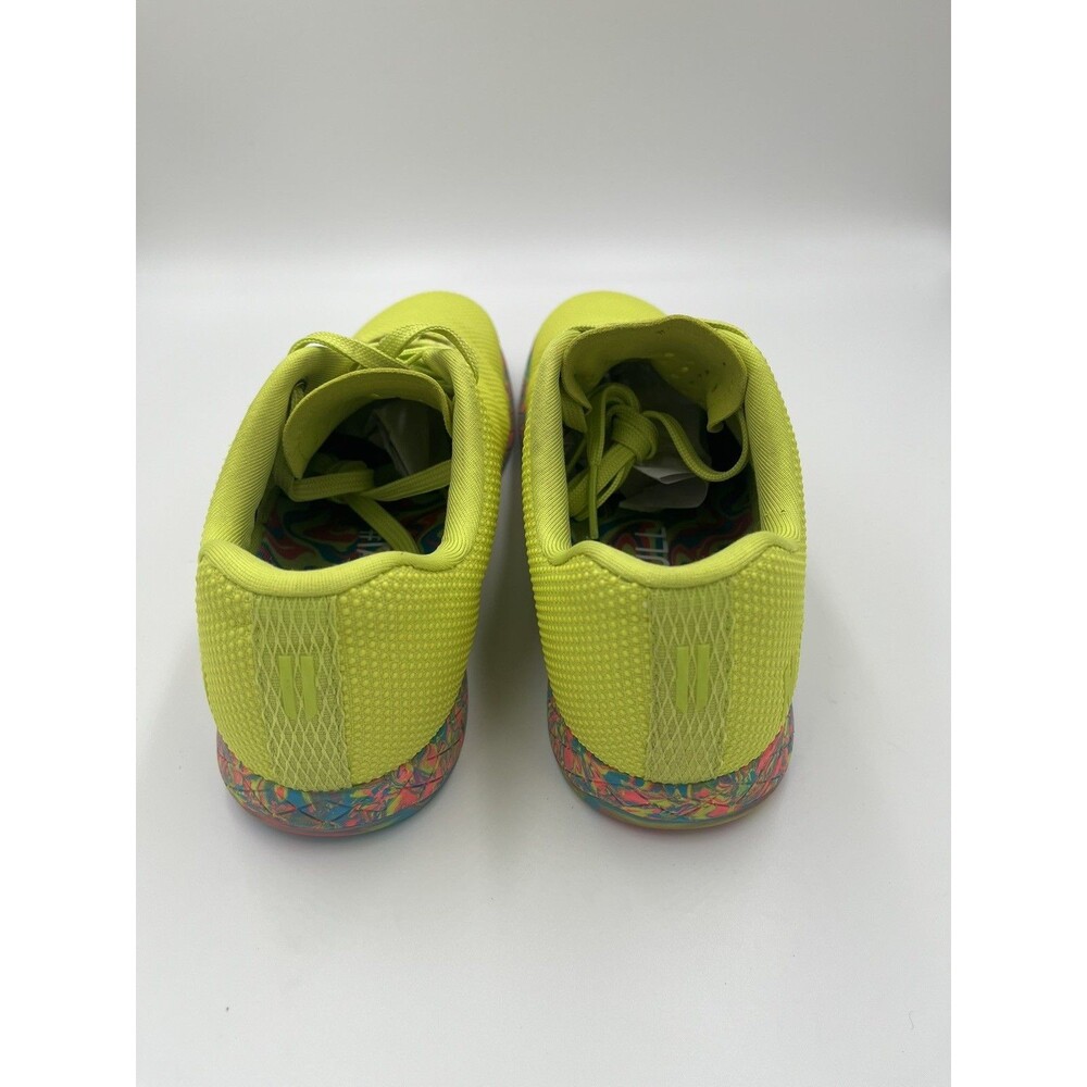 Nobull Unisex Men's 8.5 /Women's 10 Yellow Swirl Neon Glitch Trainer SuperFabric - Picture 11 of 16